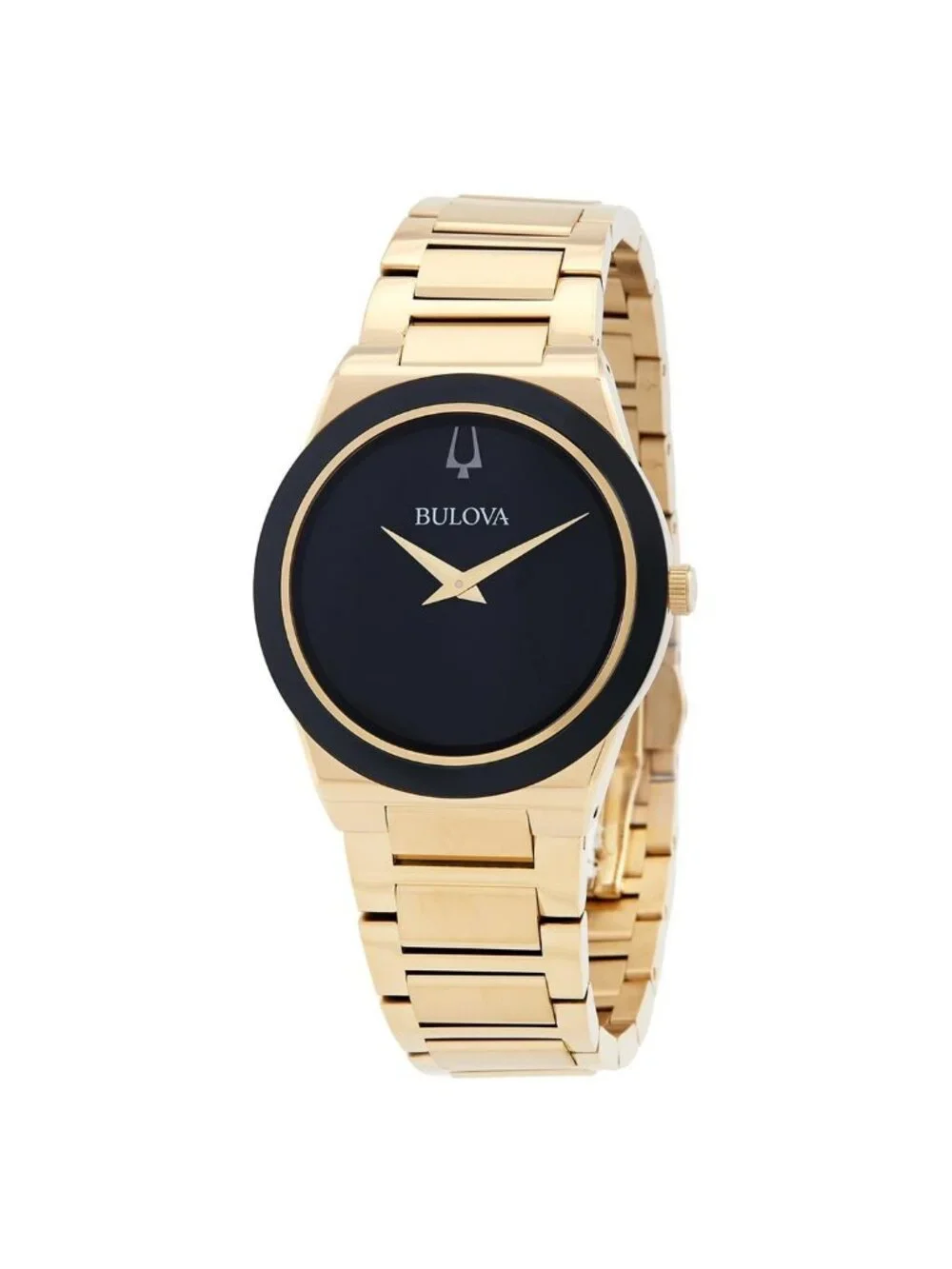 NWT Bulova Millennia Quartz Black Dial Men's Watch